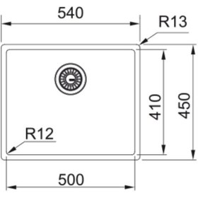 Resim Franke Bxm 210/110-50 Copper Eviye Bakır 