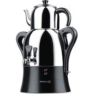 Resim Korkmaz Kor A341-04 12 Çaykolik Inox/siyah Semaver FMA08505 