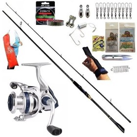 Resim Okuma Aria 4000 270cm 8-42gr Oslo Zen Pro Kıyı Spin Olta Takımı Seti 