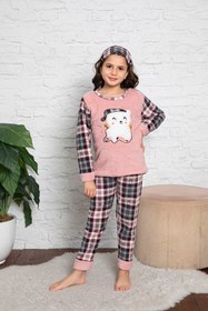 Resim Asel Çocuk Polar Pijama Takımı 