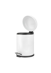 Resim 5 Lt Bon Kapak Çöp Kovası Beyaz 