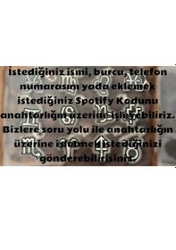 Resim Pleksi İngilizce Burç Anahtarlık - Boğa- İsim Eklenebilir 