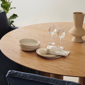 Resim Torre Round S Dining Table Natural Oak 