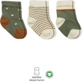 Resim Luord-Store 3'lü Penye Kız Soket Çorap 10112 Nil 