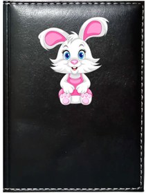 Resim promosyon denizi PROMOSYON DENİZİ SEVİMLİ TAVŞAN 1 GÖRSELLİ SİYAH RUHSAT KABI 