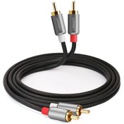 Resim Ugreen Soundbox 2 RCA HiFi Stereo Ses Kablosu 1.5 Metre 