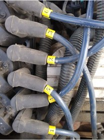 Resim Lucest Byr 7mm Ateşleme Tel İşaretçileri Etiketler V2 (Sadece Plastik Aparattır!!!) 3D 