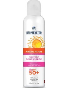 Resim Dermfactor Bluelight Mineral Filtre Güneş Spreyi Spf50 150ml 