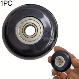 Resim URTUE Kürek Makinesi Oturma Tekerlekleri ile 8x40x10mm, Siyah, PA (Poliamid, Naylon), Evrensel, Şarj Edilmemiş, Sevgililer Günü, Ramazan, Yılbaşı, Bahar Festivali için Oturma Pedleri Hareketli Tekerleklerle 