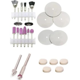 Resim 24 Parça Mini Taşlama Fırçalama Hobi Gravür Seti Oyma Seti Hobi Seti Stoktan 