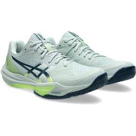 Resim Asics SKY ELITE FF 3 Erkek Vital Green/Carrier Grey Voleybol Ayakkabısı 1051A080-300 