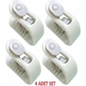 Resim Rozia Yorgan Sabitleme Klipsi Nevresim Örtü Battaniye Tutucu 4 Adet Mandallı Sabitleyici 