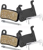 Resim Asroya 2 Set Bisiklet Hidrolik Mekanik Disk Kaliper Fren Balatası Bisiklet Balata 