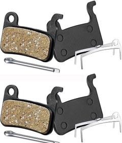 Resim Asroya 2 Set Bisiklet Hidrolik Mekanik Disk Kaliper Fren Balatası Bisiklet Balata 