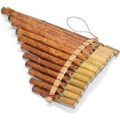 Resim Larimar Bambu Pan Flüt Büyük - 9015533308616lmr 