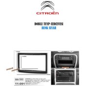 Resim Citroen Berlingo Peugeot 207 307 Fiat Scudo Double Teyp Çerçeve 