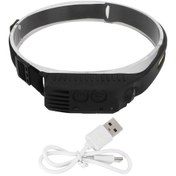 Resim Cob Hareket Sensörlü Kafa Lambası For Kampçılık Kaiyi Çok Renkli 