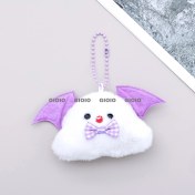 Resim Silver1 Sevimli Peluş Küçük Kolye Diy Takı Aksesuarları Broş Sırt Çantası Çekicilik Peluş Anahtarlık (Yurt Dışından) 