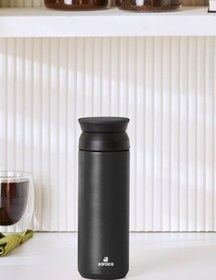 Resim Karaca Rainbow Siyah Paslanmaz Çelik Termos 500ml (8 SAATE KADAR SICAK/SOĞUK TUTMA) 