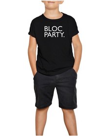 Resim Bloc Party Siyah Çocuk Tişört Siyah 