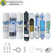Resim Pemax Water Solutions Purefer Açık Kasa Çift Sedimentli Sertifikal 8'li Platinium Mebran Şeffaf 4'lü Mineral-B12Alkali-Detox 