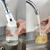 Resim 1 adet Su Arıtma Musluk Aparatı - Kolay Kurulum, Temiz İçme Suyu için Gelişmiş Filtreleme, Evler, Oteller ve Karavanlar için Uygun 