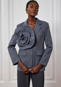 Resim Avayah Çiçek Yaka Blazer - S 