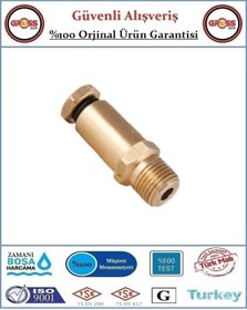 Resim GrossAVM Doğalgaz Test Nipeli 1/8 Uzun - 40 Bar 