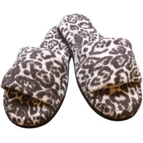 Resim Terlik Baskılı Havlu Banyo Ev Otel Terliği Kaymazkalın Açık Burun 