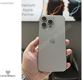 Resim Apple iPhone 15 Pro Max İkinci El YD | 256 GB | Natürel Titanyum 