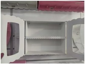 Resim My Yonca İncir Home Concept Eva Terek - Ahşap Mdf Mutfak Rafı Beyaz - Klasik Severler İçin - Melamin Kapak 