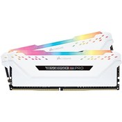 Resim Vengeance RGB Pro White 2x8GB CL16 DDR4 Bellek (CMW16GX4M2A2666C16W) Corsair