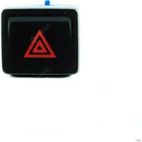 Resim Enva Otomotiv Volkswagen Golf 7 Dörtlü Sinyal Flaşör Düğmesi Anahtarı 2014-2018 