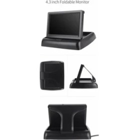 Resim Formax geri Görüş Monitörü 4.3" Katlanabilir Ekran + Kamera 