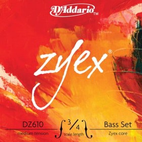 Resim D'Addario DZ610 3/4M Zyex 3/4 Kontrbas Teli 