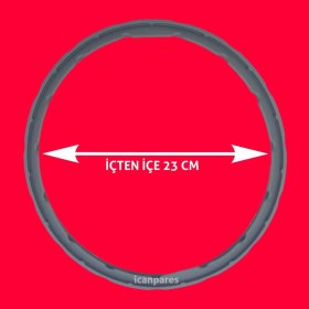 Resim İcanpares Essenso Uyumlu Düdüklü Tencere Lastik Kapak Conta Lastiği 23 cm Tek Taraflı 