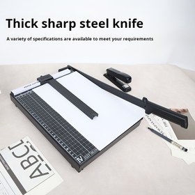 Resim Ağır Hizmet Tipi Manuel Kağıt Kesici Metal Tabanlı - A4 Boyutu, Karton, Fotoğraf, El Sanatları İçin Hassas Kesim - Ofis, Ev, Okul ve DIY Projeleri İçin İdeal, El Sanatları Kesme Aracı, Şık Metalik Kaplama, Dayanıklı Yapı, Kağıt Guillotine, Kağıt Kesici, Endüstriyel Kağıt Guillotine, Yapışkan Vinil Kesme Makinesi, Çok Fonksiyonlu Kağıt Guillotine, Kağıt Trimmer, Ağır Hizmet Tipi Kağıt Kesici 