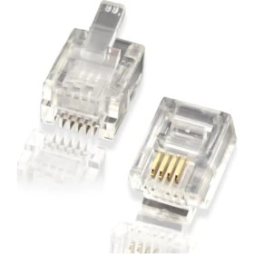 Resim Güzel Hediyem Qport Q-K6P4C Telefon Soketi 100 Lü Paket 