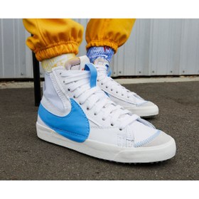 Resim Nike Blazer Mid 77 Jumbo Erkek Sneaker Spor Ayakkabısı ( SPORTİKS ) 