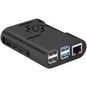 Resim Lidyahan Store Pi 4 Fan Case-Siyah 