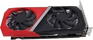 Resim Oyun Grafik Kartı 8GB GDDR6, 128-BIT, 1552MHz Taban/1777MHz Boost, 14000MHz Bellek, PCIE 4.0, Çift Fan Soğutma, HDMI/DP/DP/DVI Port, Desktop GPU 