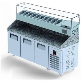 Resim Iceinox Make Up Gn Buzdolabı 40x60 Tepsi Kapasiteli 515 Lt 