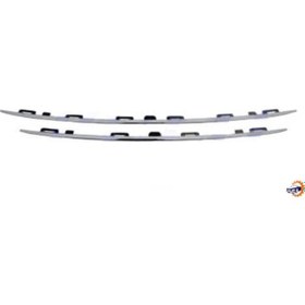 Resim Peugeot 308 Allure Ön Panjur Çıtası Krom Set 13- Ref No: 1610745680 Uyumlu Pej0938013 