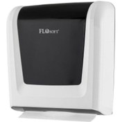 Resim Omnisoft FLS F114B Z Katlı Kağıt Havlu Dispenseri Beyaz 300'lü Beyaz 