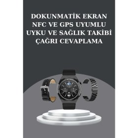Resim Ethab Ticaret Yeni Nesil Akıllı Saat ve Bluetooth Kulaklık Titreşim Bildirimleri Uyku Takibi - GL002V-7MF3L8 
