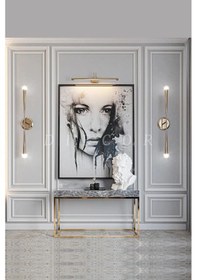 Resim Diecor Dekoratif Boyanabilir Montaja Hazır Polistren Duvar Çıta Seti 4 Cm Model:xa272 