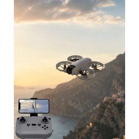 Resim Alkasaz Uzaktan Kumandalı Mini Drone Hd Kamera Işıklı Tasarım - ALKHBY3478-4491 