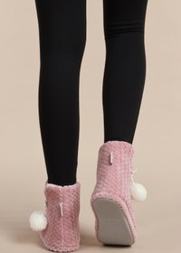 Resim RedPlay Kadın Panduf Kışlık Ev Botu Zigzag Velsoft 