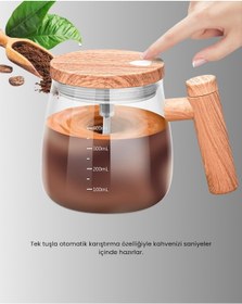 Resim Isıtıcılı Manyetik Karıştırıcı 400 Ml, C Tipi Şarjlı, Akıllı Tasarım Renkli 