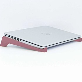 Resim Gift Taşınabilir Ahşap Pembe Notebook Laptop Standı 